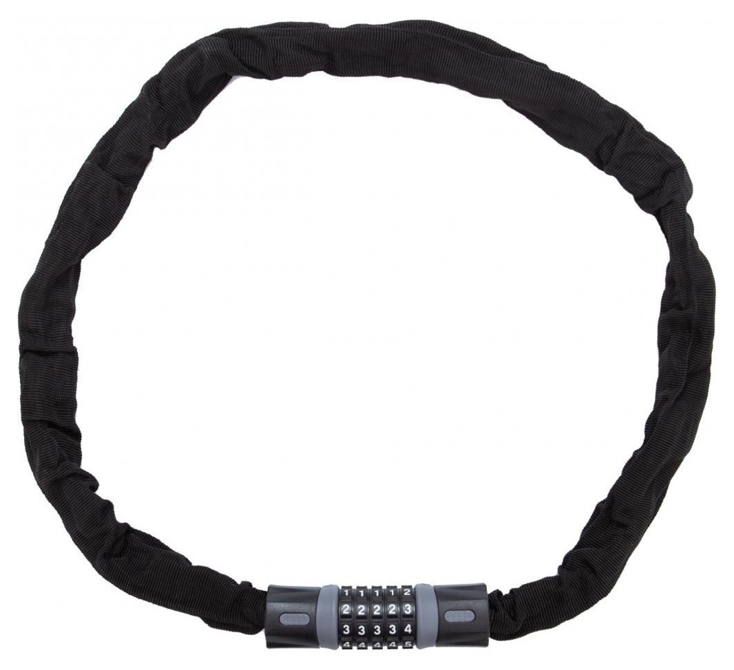 Замок ланцюговий кодовий BEcool BC-LK-BG6060 1200мм *6мм чорний AM (брендоване пакування), LCK-070