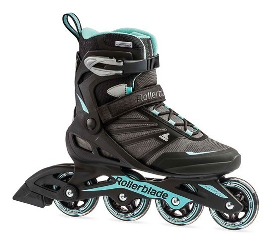 Роликові коньки для дорослих Rollerblade ZETRABLADE W 36.5 (6US) 230мм Black/light blue (7958700821), RCH_11387