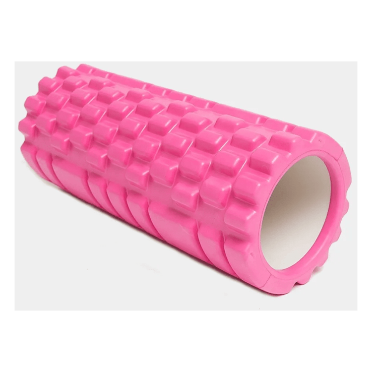 Валік масажний для тіла Bavar Sport 45 см рожевий, 7743911
