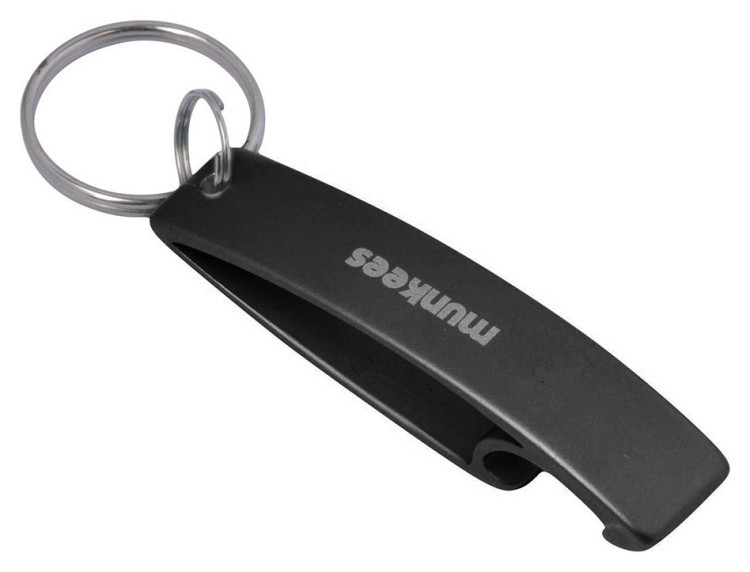 Munkees 3472 брелок-открывашка Ellipse black, 3472-BK