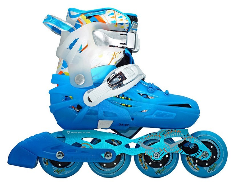 Дитячі розсувні ролики Flying Eagle S6S Junior сині, ROL_4590_2
