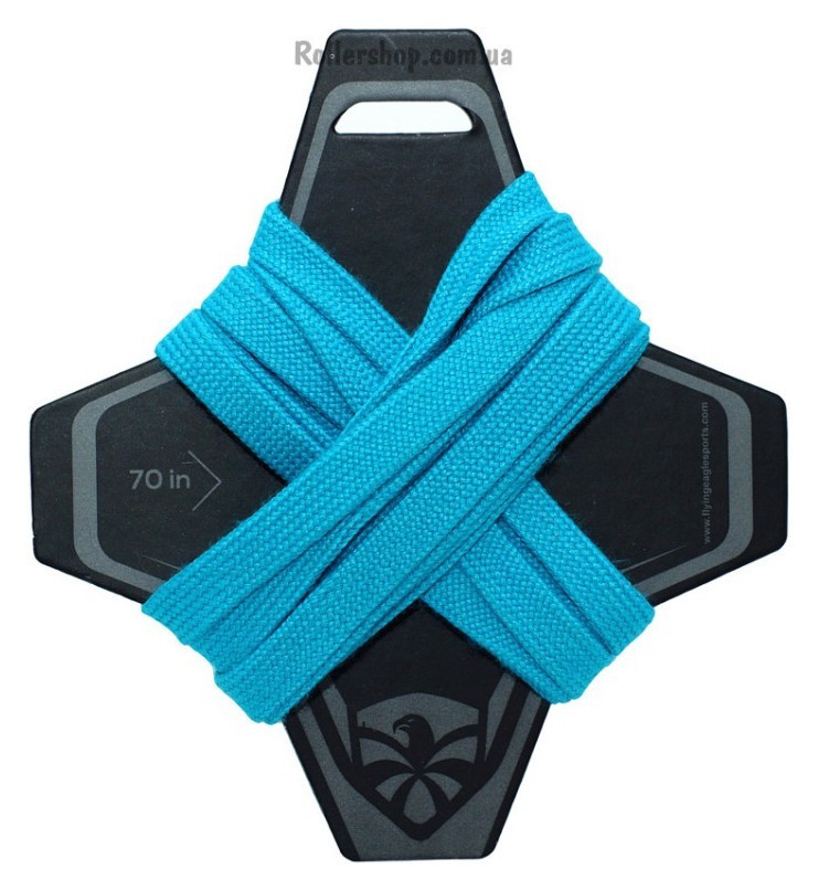 Шнурки для роликов Flying Eagle синие, ROL_7635