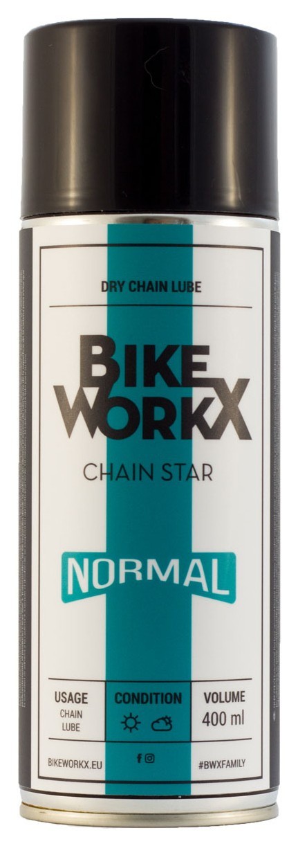 Мастило для ланцюга BikeWorkX Chain Star “normal” спрей 400 мл., OBOD_CHAINN/400