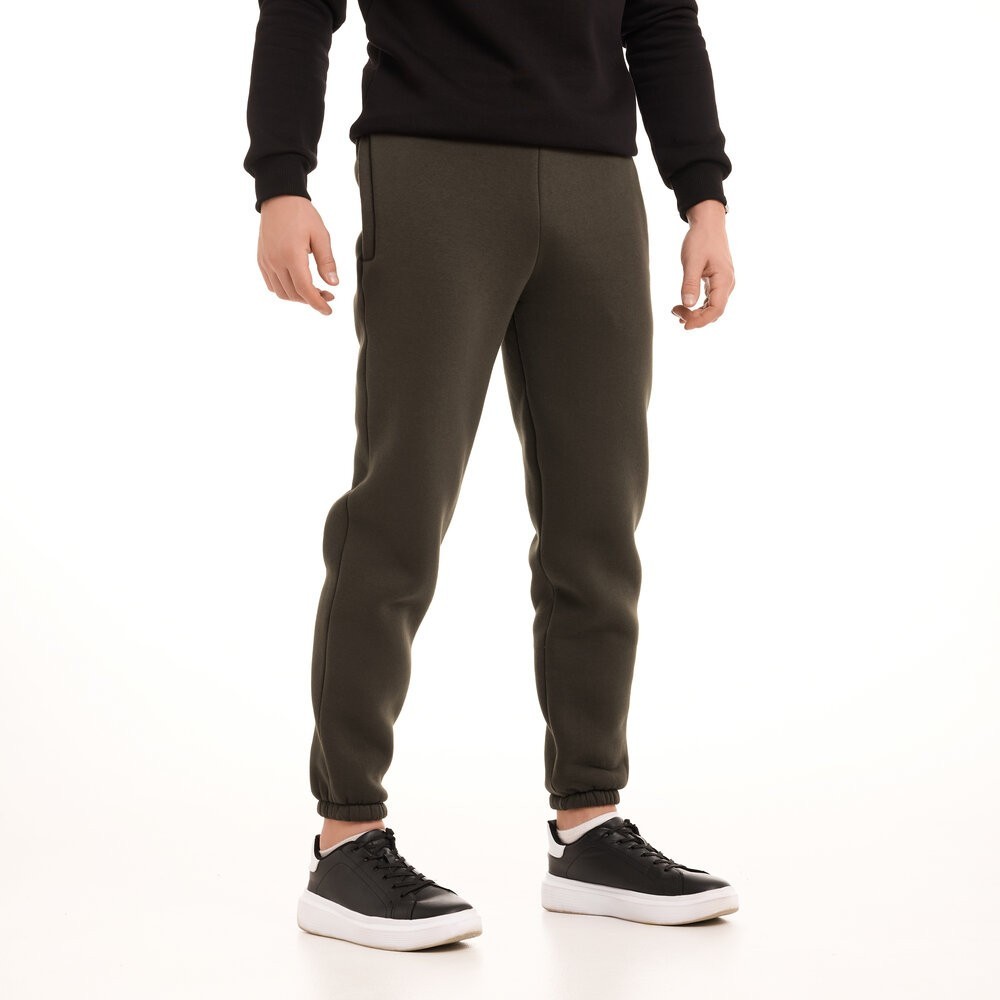 Чоловічі штани джогери з кишенями хакі Pobedov 007 ЗИМА, POB_00000005019