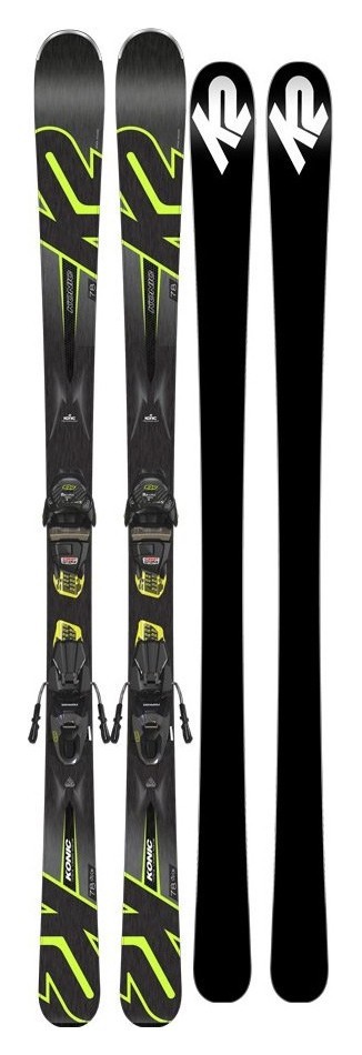 Ліжі гірські (комплект) K2 KONIC 78+M3 10 COMPACT QUIKCLIK 177см Grey/black/green (10C0008.242.1+10C1007.142.1) V, RCH_22130