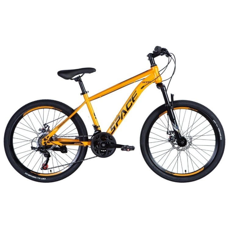 Велосипед 24'' SPACE-036 DD 2024 (желто-черный), OPS-SP-24-000
