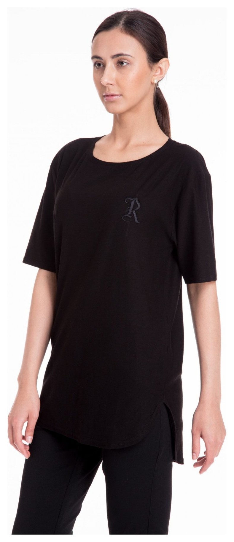 Жіноча футболка Rich Sport Rush S Black, RCH_434093029