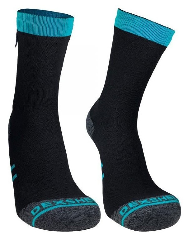 Носки водонепроницаемые Dexshell Running Lite, р-р XL, голубые, FNR_DS20610BLUXL