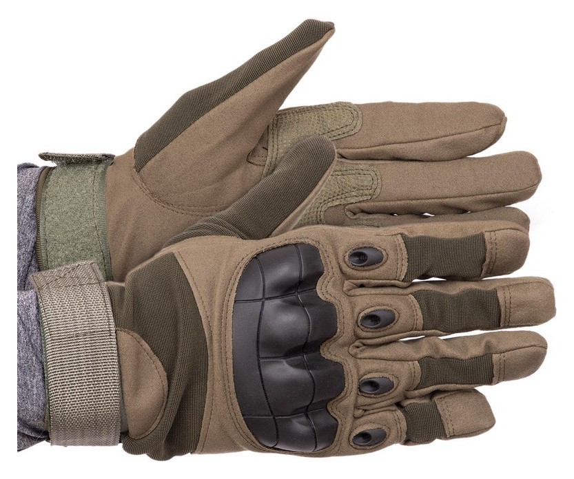 Тактичні рукавиці T-Gloves розмір XL олива, EFIT_EF-2806-XL