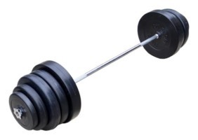 Штанга спортивна для дому на 93 кг.