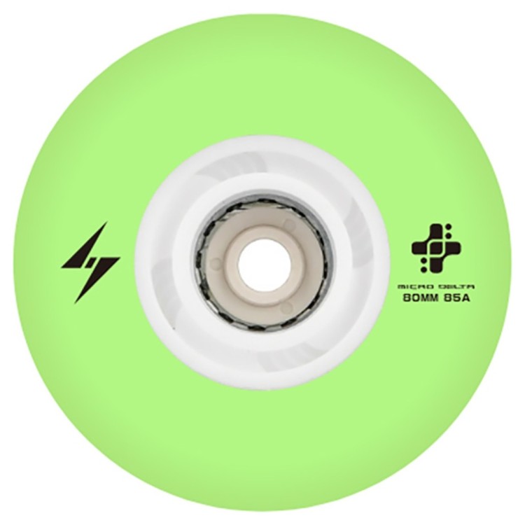 Micro колеса Flash NEW 76 mm green, MSA-DFLWH-GR-76