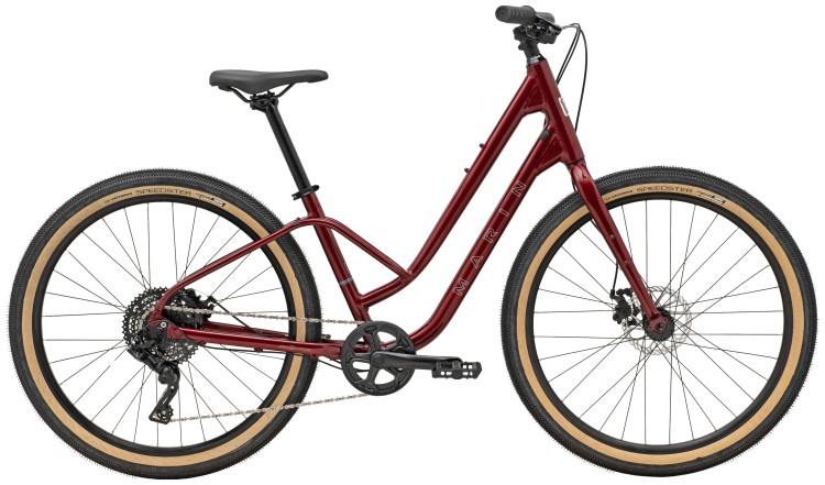 Велосипед 27,5" Marin Stinson 2 ST рама - L 2025 Gloss Red/Black, SKE-90-74
