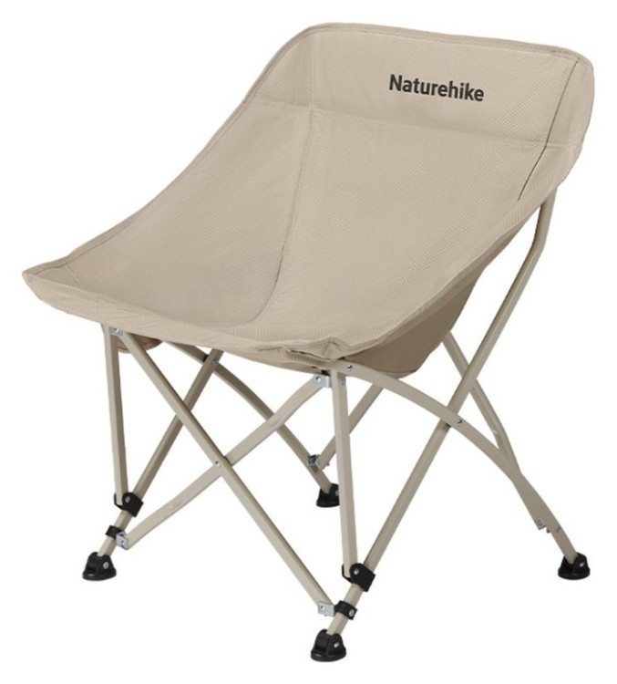 Стул складной Naturehike Stellaluna T04 CNK2550JJ022, углеродистая сталь, хаки, FNR_6977465866004