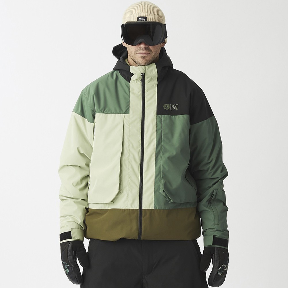 Picture Organic куртка лижна Citrik 2026 smoke pine L, MVT0577A-L