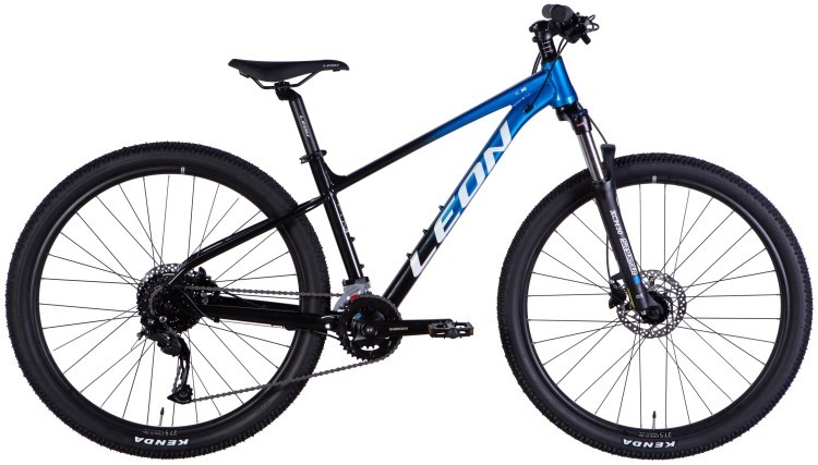 Велосипед AL 27,5" Leon XC 80 HDD рама-16" синiй з чорним 2025, OPS-LN-27,5-060