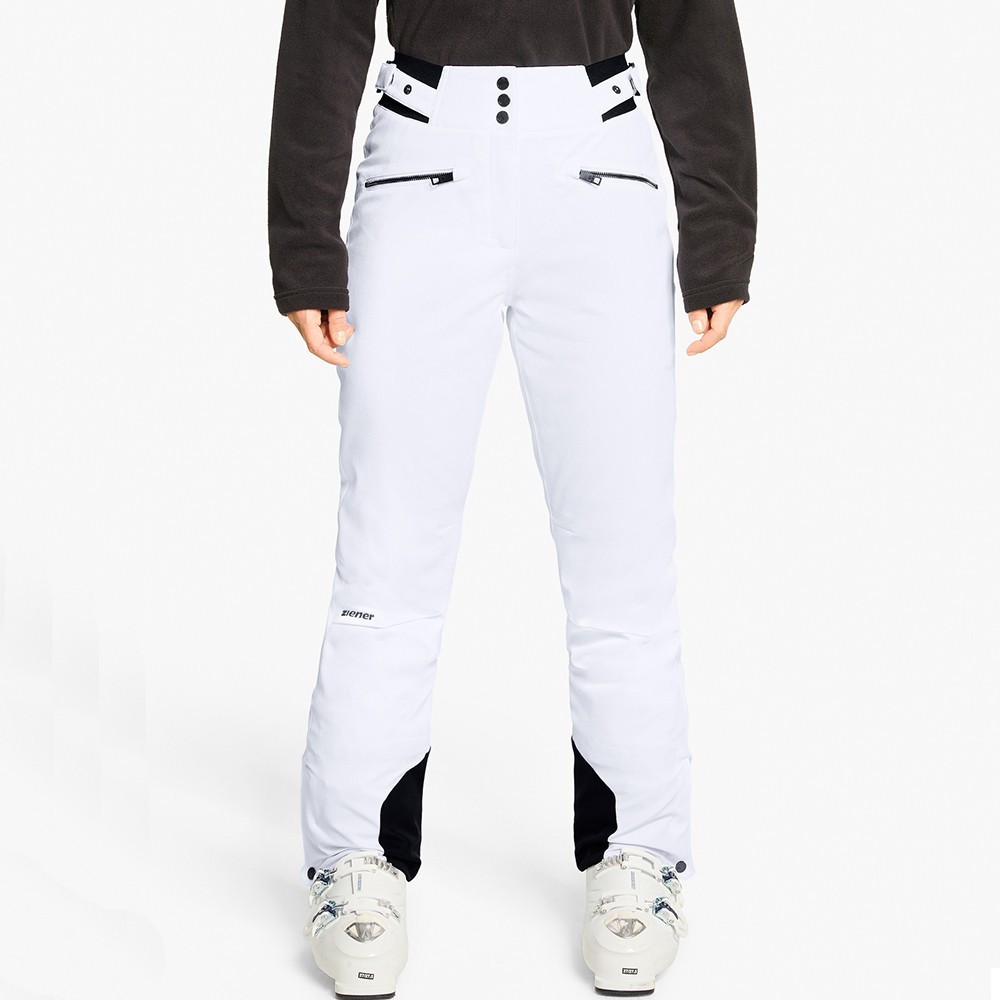 Ziener штани лижні Tilla W 2026 white 34, 133009-01-34