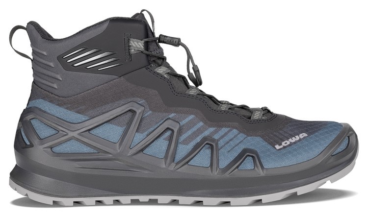 Ботинки LOWA Merger GTX MID steel blue-anthracite, 310430-3797-46.5