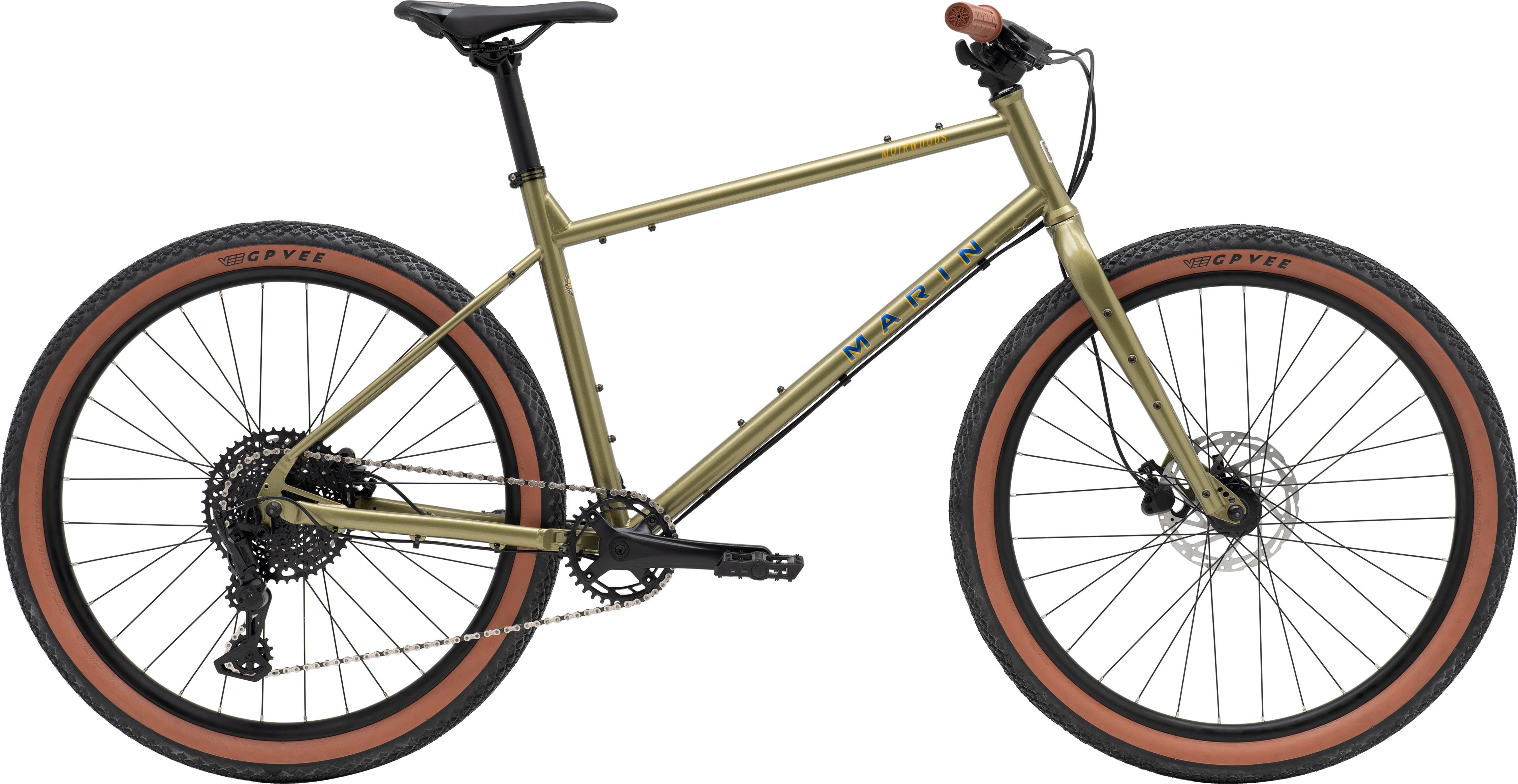 Велосипед 27,5" Marin MUIRWOODS рама - L 2026 Gold, SKE-57-24