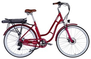 Велосипед уцененный с электроприводом 28