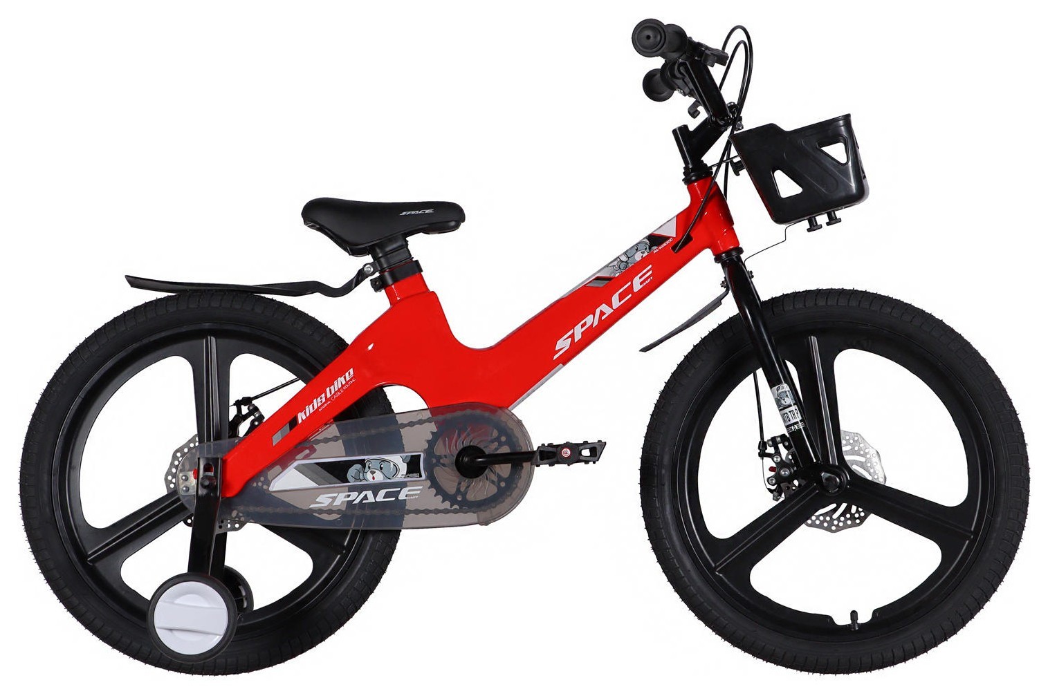 Велосипед MG 20" SPACE KID MOON DD рама-11,4" красный 2026, OPS-SK-20-042