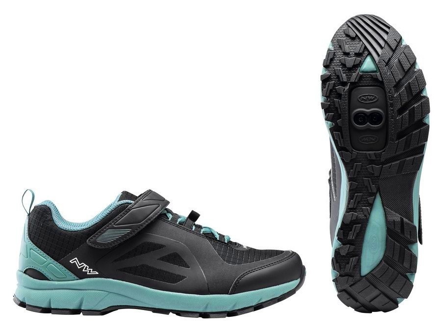 Туфлі велосипедні Northwave ESCAPE EVO M 44 (11.0US) Black/Colorado Green (80173010), RCH_18398