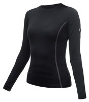 Термофутболка жіноча Sensor Merino Active LS black 11109024, SW11MA-black-S