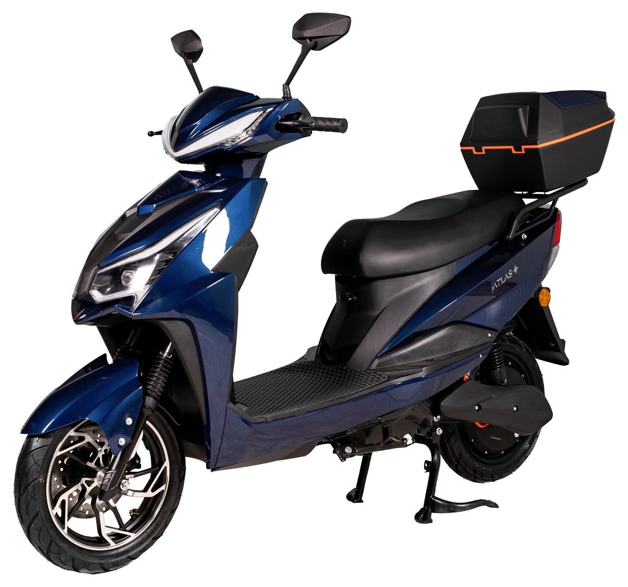 Электроскутер Atlas Spider 2 Box 2000W Cyan Blue, TOK_3079