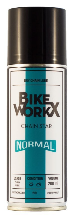 Мастило для ланцюга BikeWorkX Chain Star “normal” спрей 200 мл., OBOD_CHAINN/200