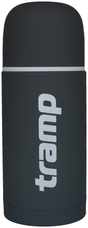 Термос TRAMP Soft Touch 0,75л, Серый, TRC-108-grey