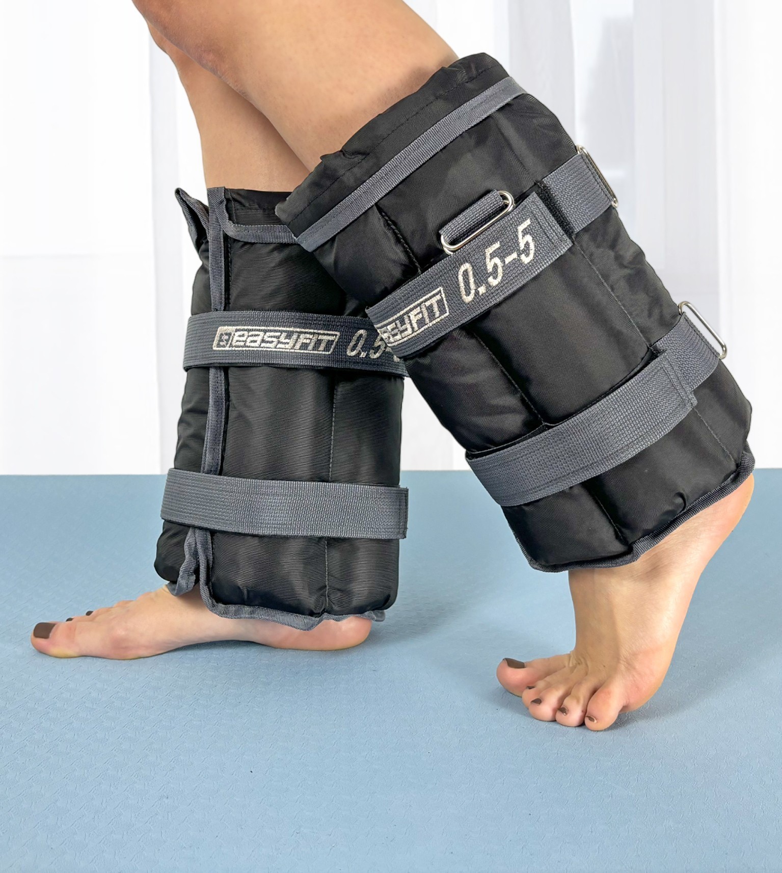 Утяжелители для ног и рук EasyFit наборные жилет 0,5-5 кг (пара), EFIT_EF-AWTS-550