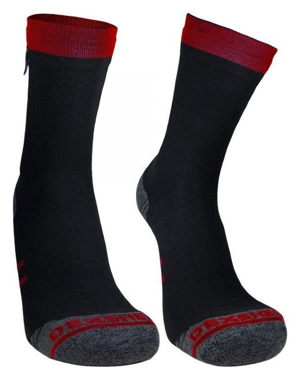 Шкарпетки водонепроникні Dexshell Running Lite, р-р XL,  червоні, FNR_DS20610REDXL