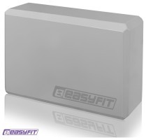 Блок для йоги EasyFit EVA Серый