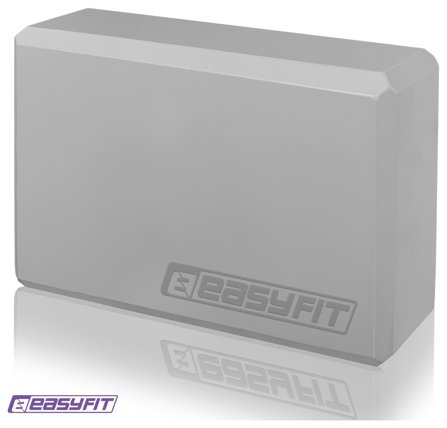 Блок для йоги EasyFit EVA Серый, EFIT_EF-1818-GY