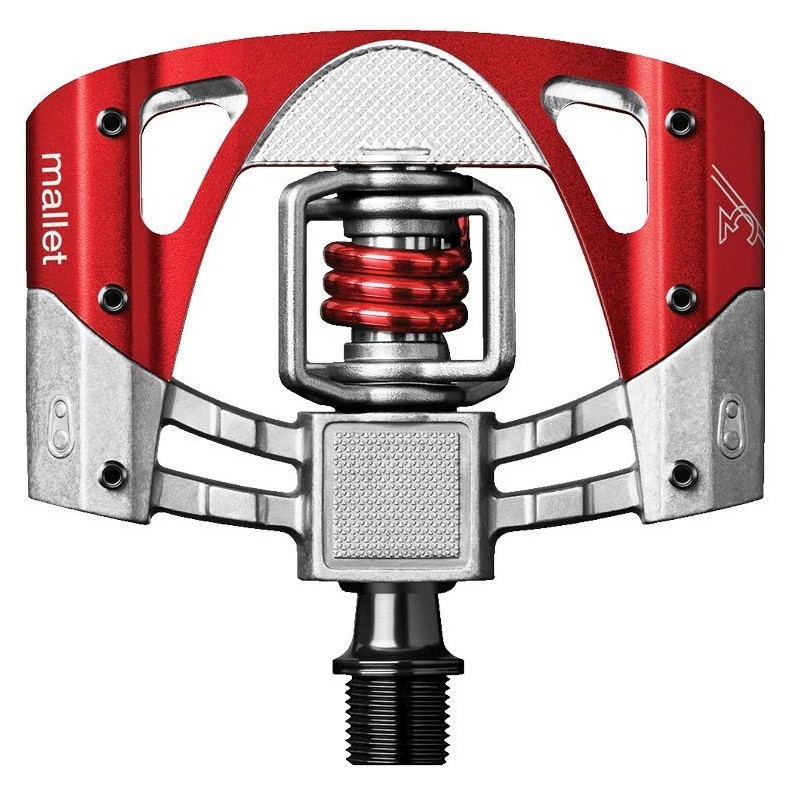 Педалі для велосипеда Crankbrothers MALLET 3 Raw/red (15989), RCH_19593