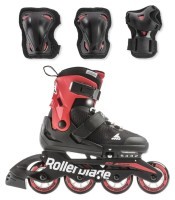 Rollerblade ролики Combo black-red