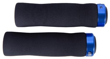 Гріпси 130мм Неопрен BEcool BC-GR6497 чорний з синім замком AM (брендоване пакування)