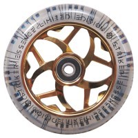 Колесо Striker Essence V3 Black Pro Scooter Wheel 110mm Gold Chrome