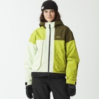 Picture Organic куртка лижна Citrik W 2026 tobacco tender green L