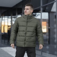 Чоловіча зимова куртка хакі Pobedov Bubble Gum