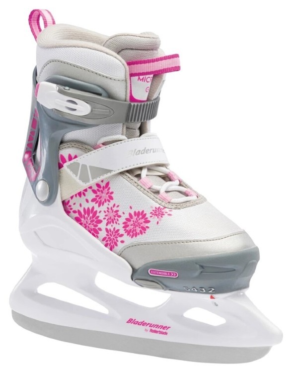 Bladerunner ледовые коньки Micro Ice G white-pink 32-37, 0G122900-T1C-32-37
