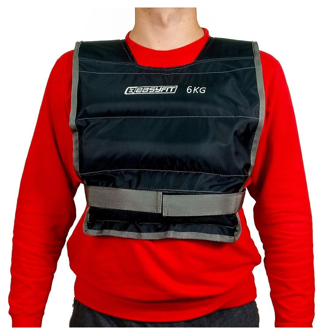 Жилет для обременения EasyFit 6 кг, EFIT_EF-VST-6