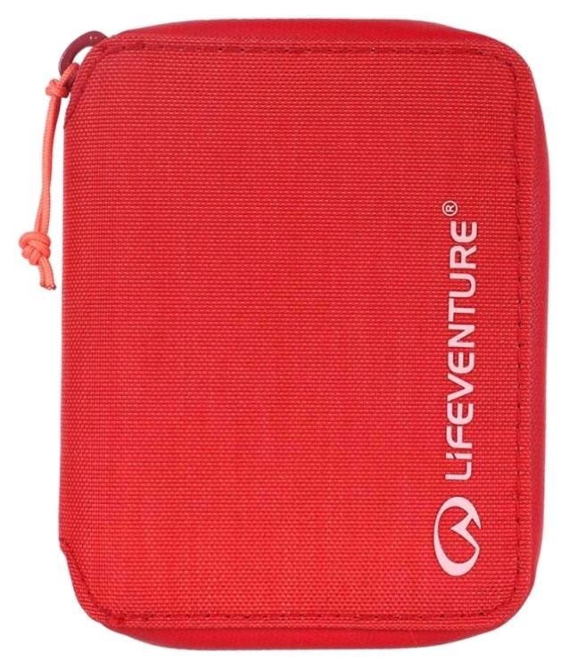 Lifeventure кошелек Recycled RFID Bi-Fold Wallet raspberry, 68725