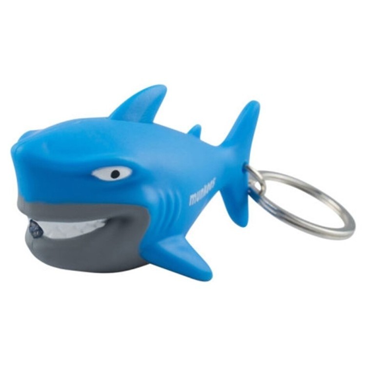 Munkees 1107 брелок-фонарик Shark LED blue, 1107-BL