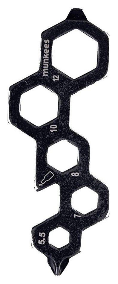 Munkees 2539 брелок-мультінструмент Tool Caterpillar black, 2539-BK