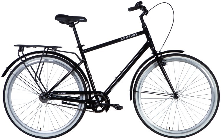 Велосипед ST 28" Dorozhnik COMFORT MALE Velosteel рама-20" чорний 2025, OPS-D-28-451