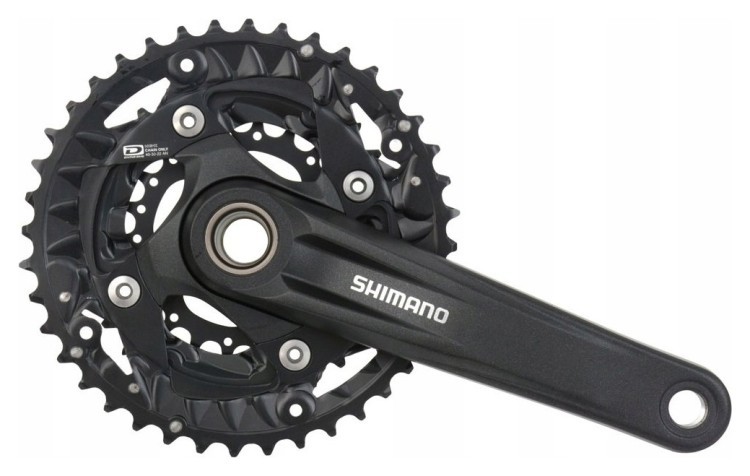 Шатун L175мм 22-30-40Т SHIMANO Deore FC-MT5003 без каретки, с интегр.осью, CHW-282
