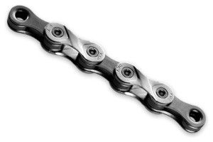 Цепь 9 шв. 116 зв. замок KMC X9 серебристый