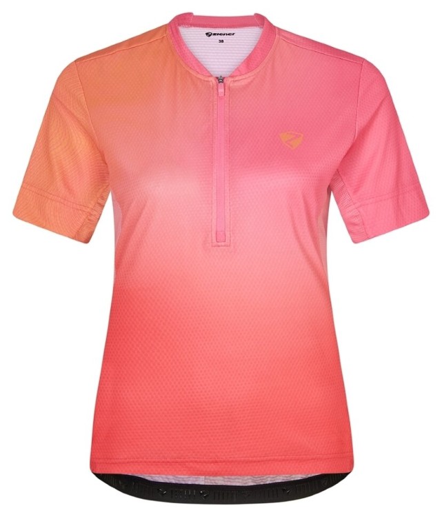 Футболка Ziener Naladia W red cheek, 249104-879-40