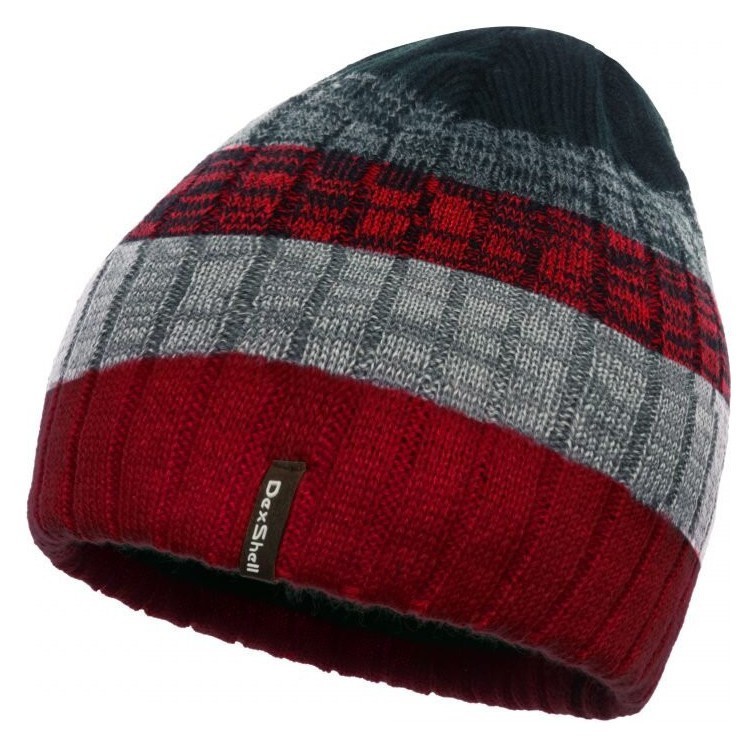 Шапка водонепроникна Dexshell Beanie Gradient, червоний, FNR_DH332N-RED