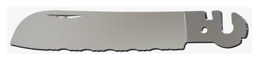 Сменный инструмент FTL1-3 к мультитулу Roxon Flex S804 (большое серейторное лезвие), FNR_FTL1-3